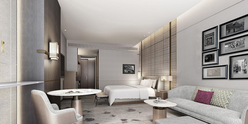 Imagen de la habitación del Hotel Crowne Plaza Shanghai Hongqiao. Foto 9