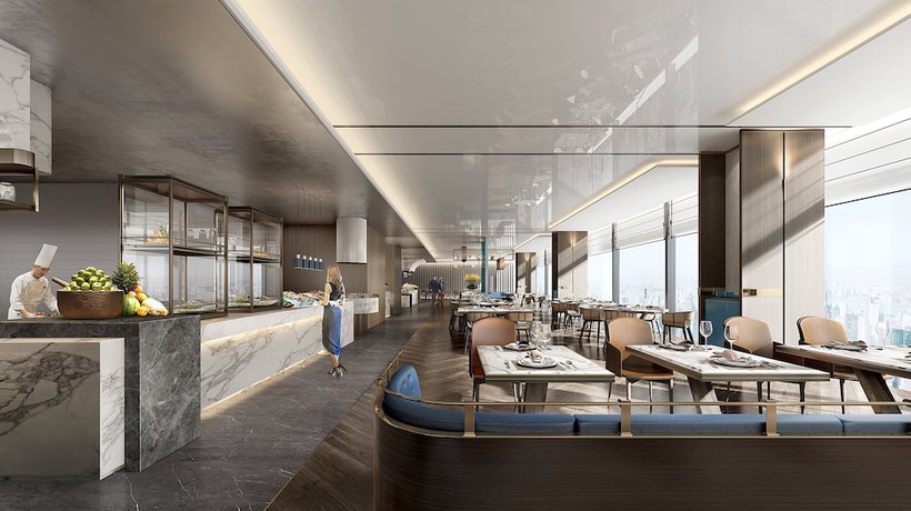 Imagen del bar/restaurante del Hotel Crowne Plaza Shanghai Hongqiao. Foto 3