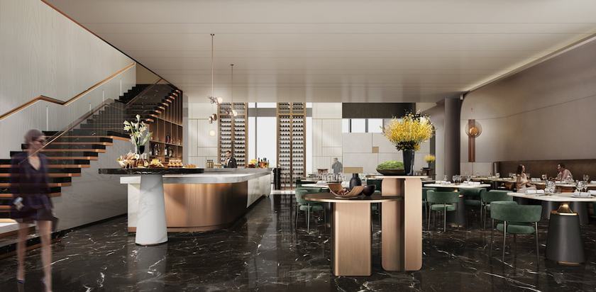 Imagen del bar/restaurante del Hotel Crowne Plaza Shanghai Hongqiao. Foto 5