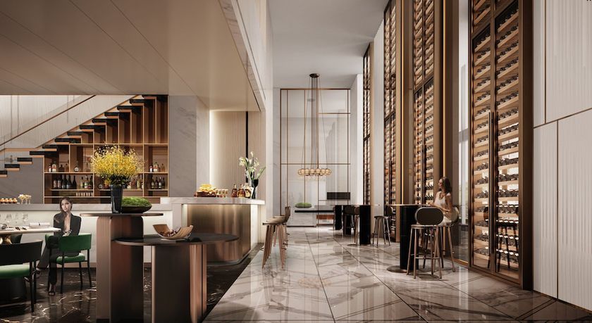 Imagen del bar/restaurante del Hotel Crowne Plaza Shanghai Hongqiao. Foto 6