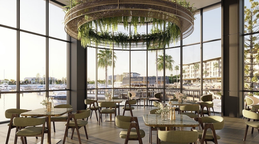Imagen del bar/restaurante del Hotel Crowne Plaza Shell Cove Marina by IHG. Foto 8