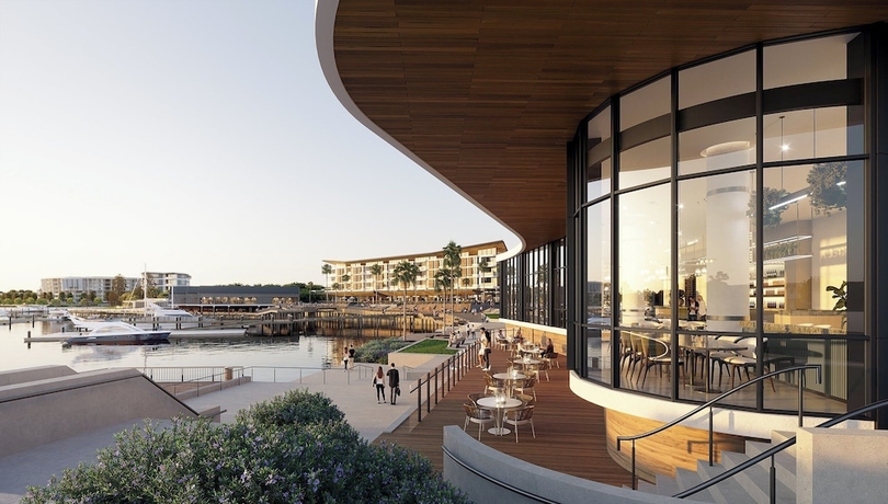 Imagen del bar/restaurante del Hotel Crowne Plaza Shell Cove Marina by IHG. Foto 9
