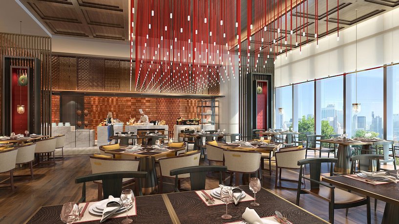 Imagen del bar/restaurante del Hotel Crowne Plaza Shenzhen Nanshan. Foto 4