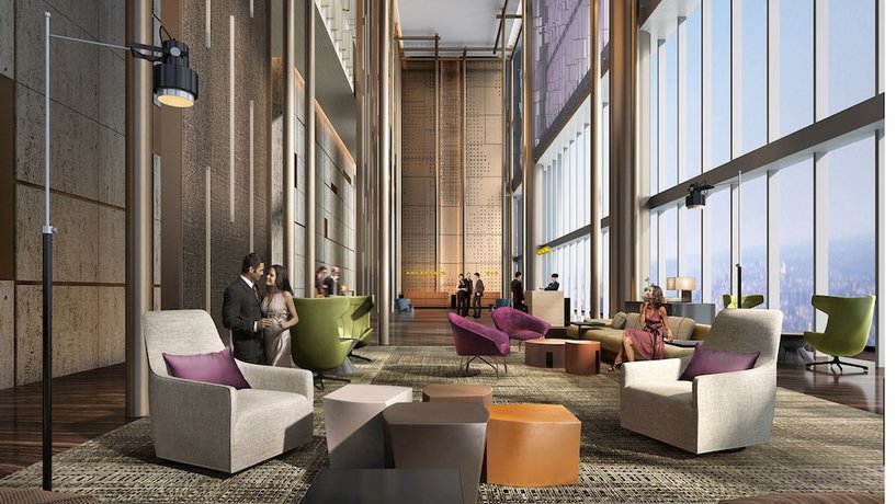 Imagen del bar/restaurante del Hotel Crowne Plaza Shenzhen Nanshan. Foto 7