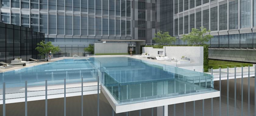 Imagen de la piscina del Hotel Crowne Plaza Shenzhen World Exhibition and Convention Center. Foto 11