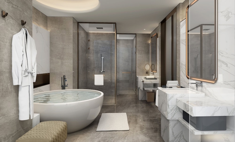 Imagen de la habitación del Hotel Crowne Plaza Weihai Binhai by IHG. Foto 13