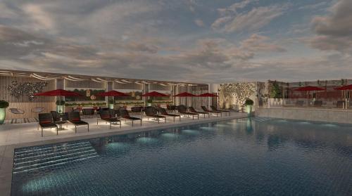 Imagen de la piscina del Hotel Crowne Plaza West Cairo Arkan, An Ihg. Foto 9