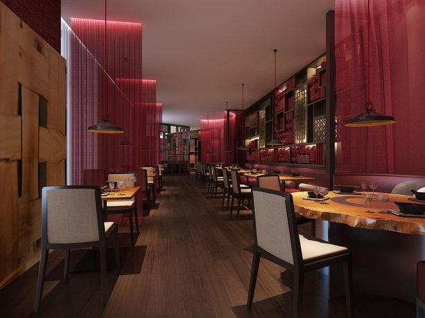 Imagen del bar/restaurante del Hotel Crowne Plaza Xuzhou Dalong Lake, An Ihg. Foto 2