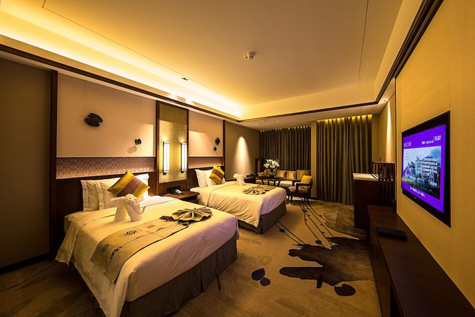 Imagen de la habitación del Hotel Crowne Plaza Zhangjiajie Wulingyuan. Foto 7