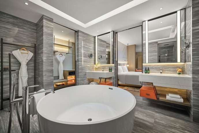 Imagen de la habitación del Hotel Crowne Plaza Zhongshan Torch High Tech Zone by IHG. Foto 5