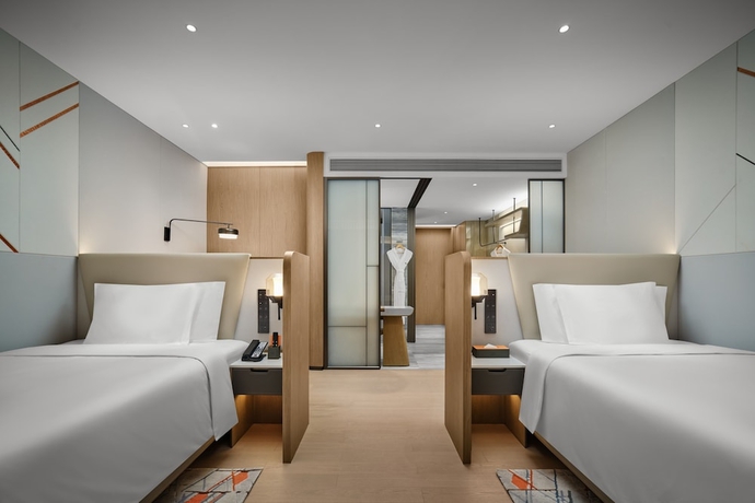 Imagen de la habitación del Hotel Crowne Plaza Zhongshan Torch High Tech Zone by IHG. Foto 10