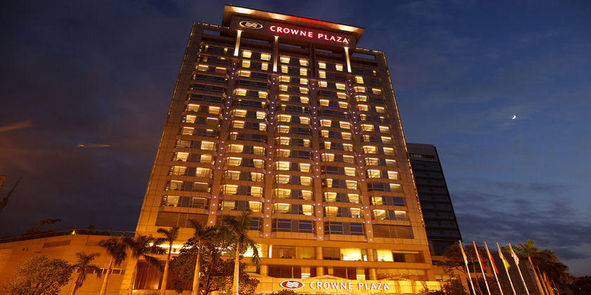 Imagen de los exteriores del Hotel Crowne Plaza Zhongshan Wing On City, An Ihg. Foto 11