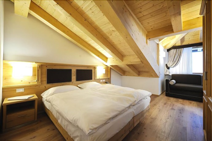 Imagen de la habitación del Hotel Crozzon. Foto 7