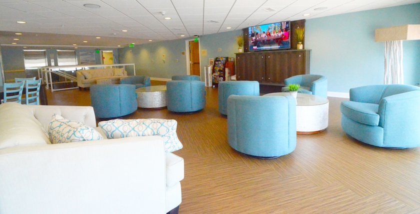 Imagen del bar/restaurante del Hotel Crystal Beach, Ocean City. Foto 2