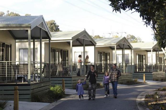 Imagen general del Hotel Crystal Brook Tourist Park, Melbourne. Foto 1
