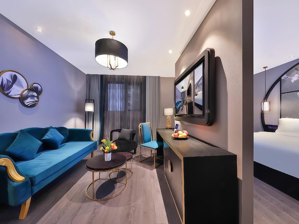 Imagen de la habitación del Hotel Crystal Hotel Shanghai Wujiaochang. Foto 4
