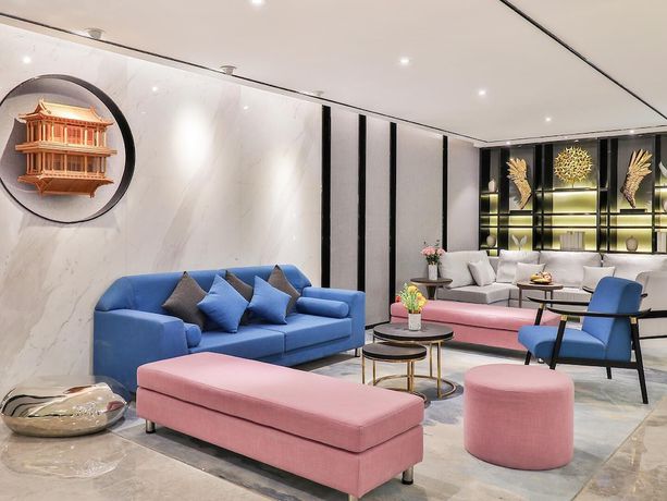 Imagen de los interiores del Hotel Crystal Hotel Shanghai Wujiaochang. Foto 12