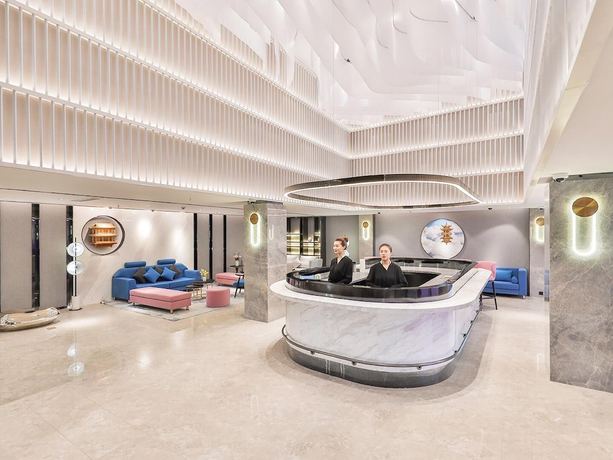 Imagen de los interiores del Hotel Crystal Hotel Shanghai Wujiaochang. Foto 13