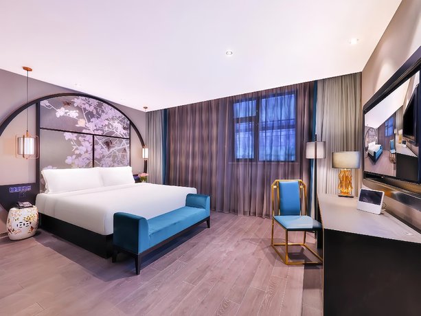 Imagen de la habitación del Hotel Crystal Hotel Shanghai Wujiaochang. Foto 9