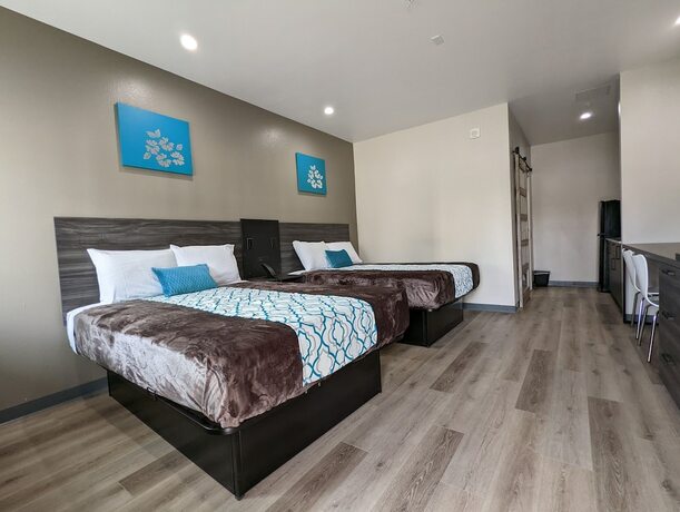 Imagen de la habitación del Hotel Crystal Inn Jacinto City. Foto 5