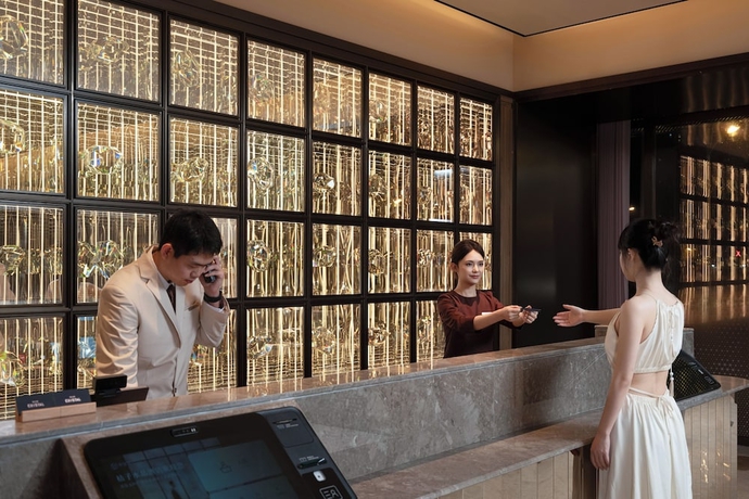 Imagen de los interiores del Hotel Crystal Orange Qingdao May Fourth Square. Foto 15