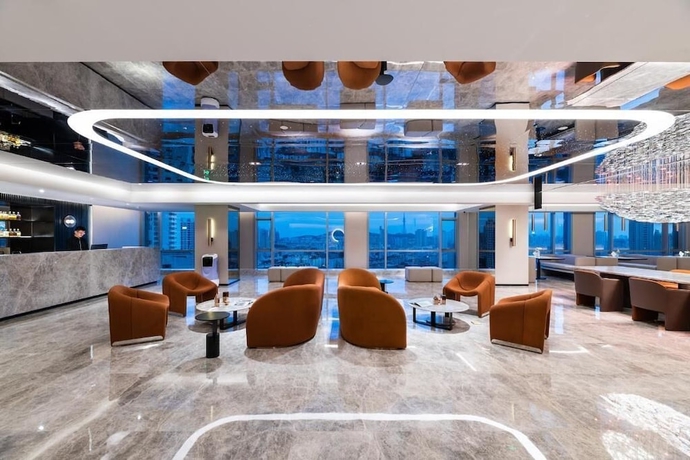 Imagen de los interiores del Hotel Crystal Qingdao MixC Shandong Road. Foto 16