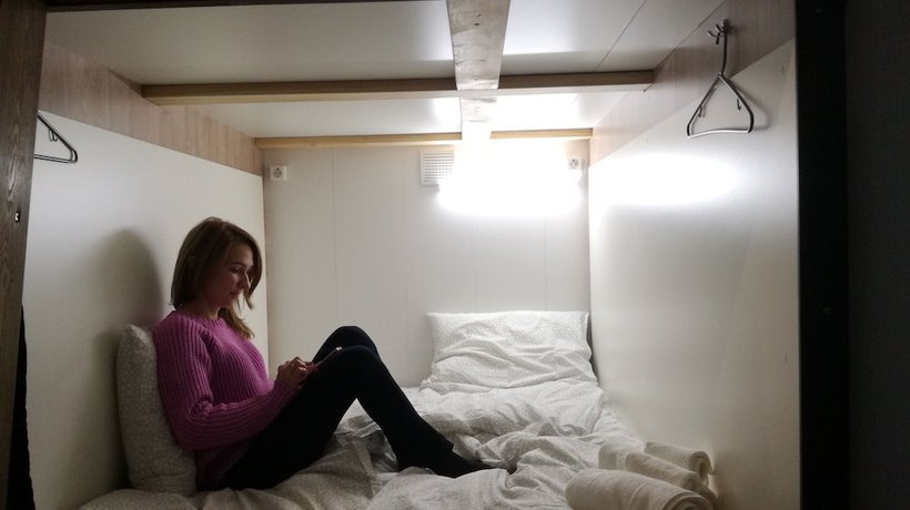 Imagen de la habitación del Hotel Cub-a Capsule hostel. Foto 9