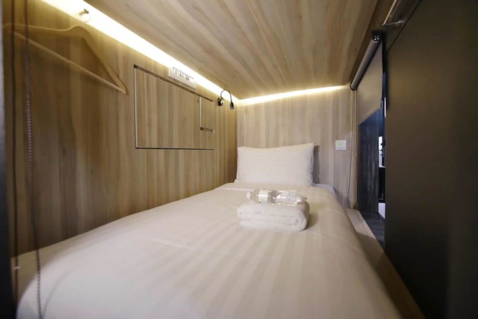 Imagen de la habitación del Hotel Cube Boutique Capsule. Foto 12
