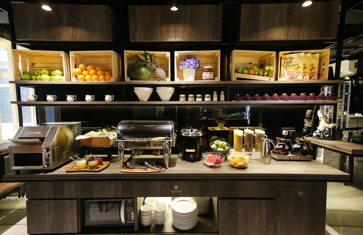 Imagen del bar/restaurante del Hotel Cube Boutique Capsule. Foto 6
