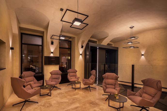 Imagen de los interiores del Hotel Cube Prague. Foto 19