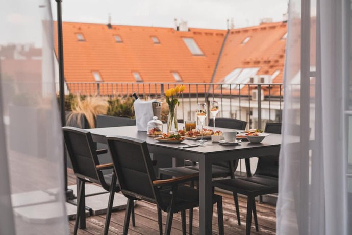 Imagen de la habitación del Hotel Cube Prague. Foto 8