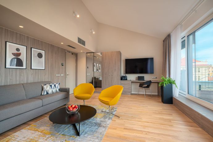 Imagen de la habitación del Hotel Cube Prague. Foto 12