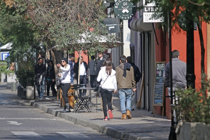 Imagen de los exteriores del Hotel Cumbres Lastarria. Foto 13