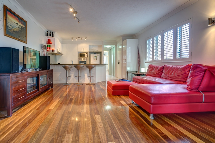 Imagen de los interiores del Hotel Currumbin Sands Holiday Apartments. Foto 14