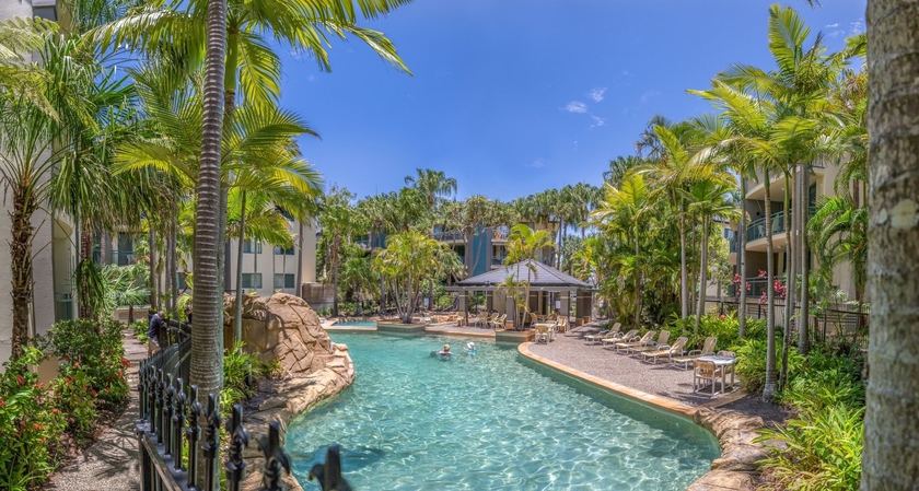 Imagen de la piscina del Hotel Currumbin Sands Holiday Apartments. Foto 15