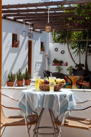 Imagen del bar/restaurante del Hotel Cyclades, Paros Ciudad. Foto 1