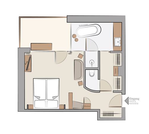 Imagen de la habitación del Hotel DAS.GOLDBERG. Foto 11