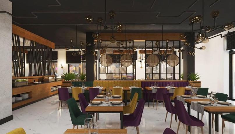 Imagen del bar/restaurante del Hotel DIWOTEL Frankfurt Airport Rüsselsheim. Foto 3