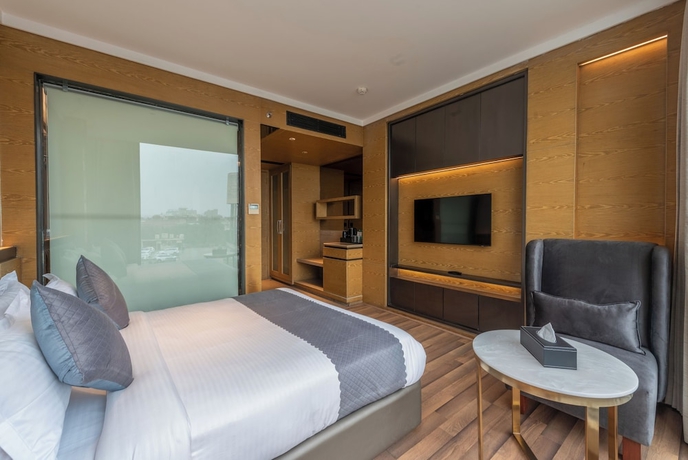 Imagen de la habitación del Hotel DLSs Amritsar. Foto 7
