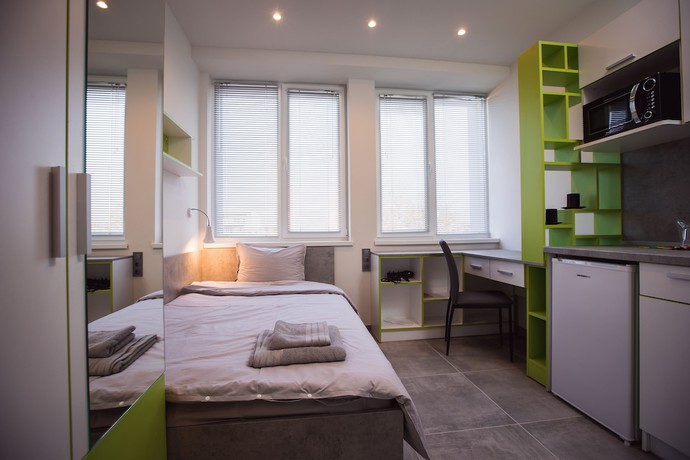 Imagen de la habitación del Hotel DORM BG. Foto 9