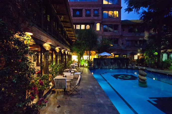 Imagen de la piscina del Hotel DWARIKA'S. Foto 12