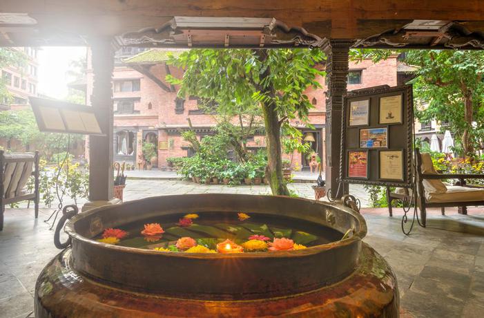 Imagen de los interiores del Hotel DWARIKA'S. Foto 11