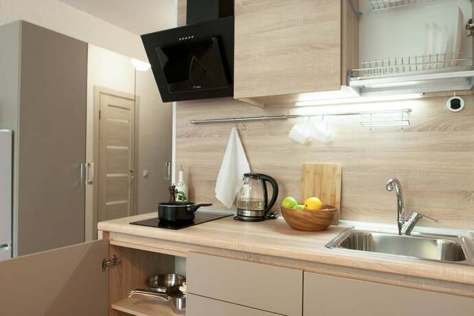 Imagen de la habitación del Hotel DZirconia Elagin Island Apartments. Foto 17