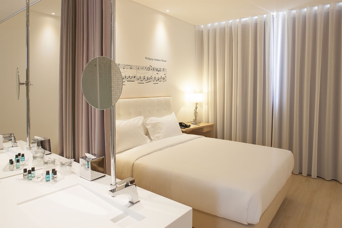 Imagen de la habitación del Hotel Da Música. Foto 7