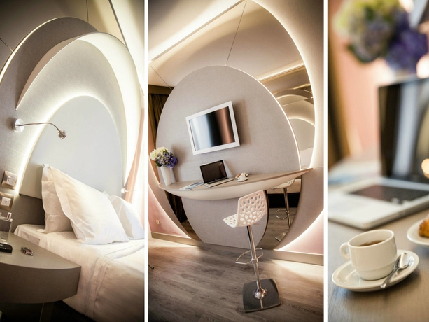 Imagen de la habitación del Hotel Da Vinci, Milán. Foto 4