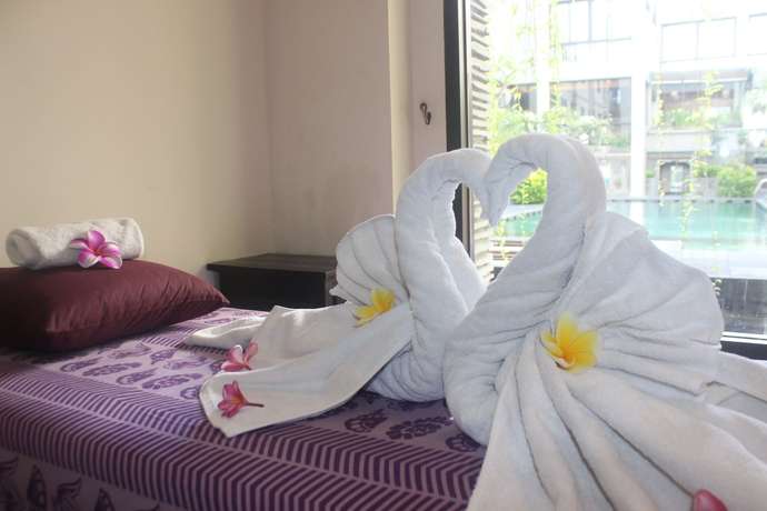 Imagen de la piscina del Hotel Dafam Savvoya Seminyak Bali - Chse Certified. Foto 19