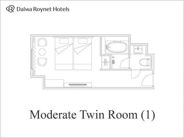 Imagen de la habitación del Hotel Daiwa Roynet Hotel Nagoya Taiko dori Side. Foto 5