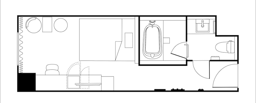 Imagen de la habitación del Hotel Daiwa Roynet Sendai-nishiguchi PREMIER. Foto 5