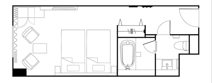 Imagen de la habitación del Hotel Daiwa Roynet Sendai-nishiguchi PREMIER. Foto 9