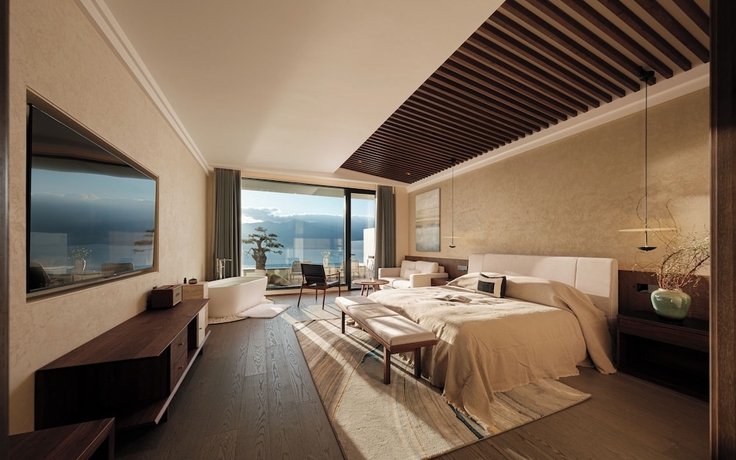 Imagen de la habitación del Hotel Dali Puyu VILLA Cliff Seaview. Foto 4